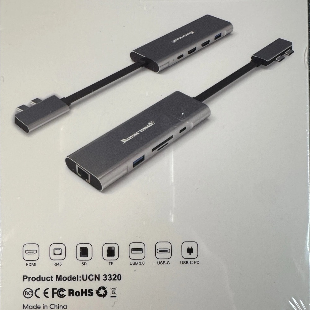 Hiearcool UCN3320 USB type-c Hub Pro Macbook Pro/Air Multiport Docking Station.
